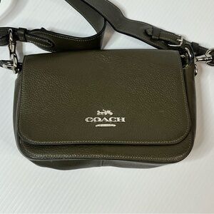 Coach Dark Green Crossbody Bag